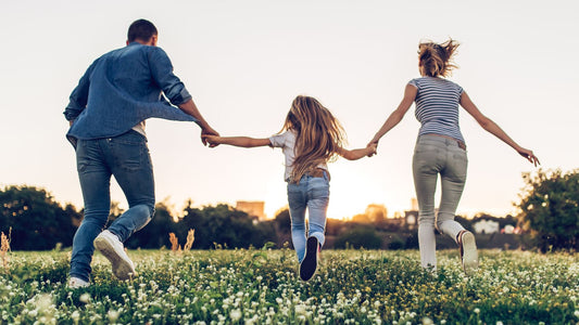 Frugalismus mit Kinder und Familie