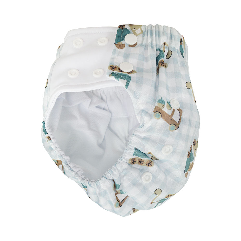 Blümchen Pull-up Pant Schwimmwindel + Trainer