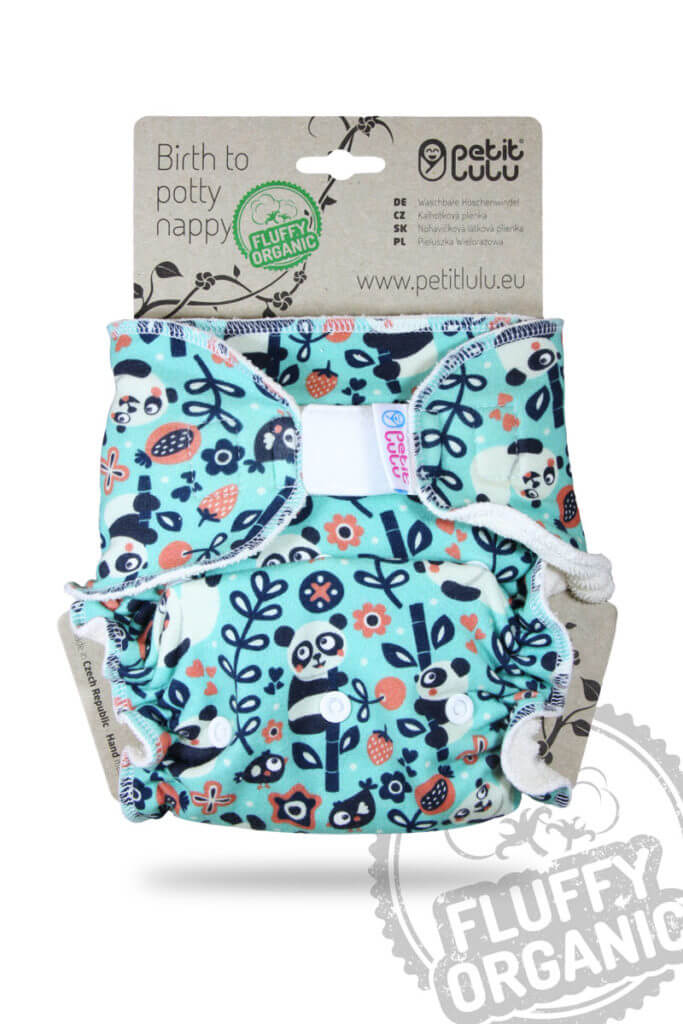 Petit Lulu One Size Höschenwindel Fluffy Organic (5–16 kg)