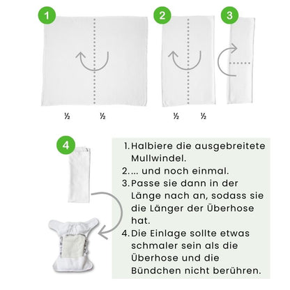Kleines Doodush 2.0 Stoffwindel-Überhosen Set zum Probieren (3-14 kg)