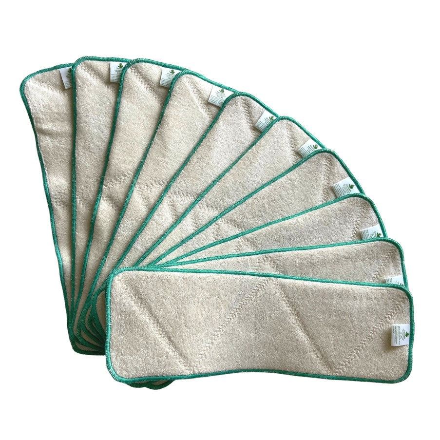 Einfaches Doodush One Size Stoffwindel Sparset mit Prefolds (3-14 kg)