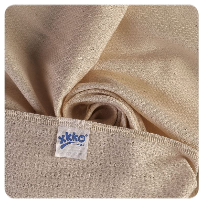XKKO Bird Eye 50 x 50 cm Mullwindel als Neugeborenen-Einlage / Zusatzeinlage (5er-Pack)