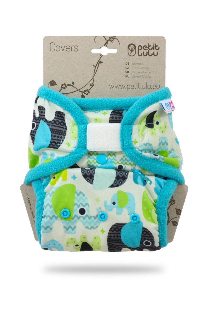 Petit Lulu One Size Überhose Größe 2 (5-16 kg) – SIO-Option, passt über Höschenwindeln