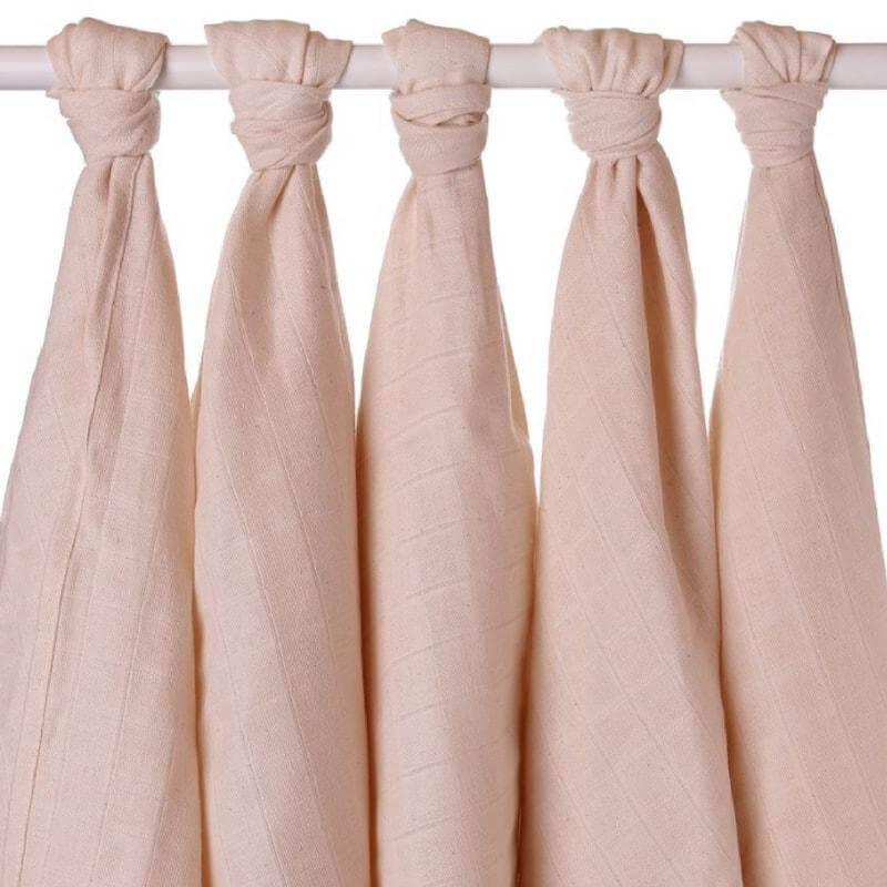XKKO Alte Zeiten 80 x 80 cm aus Bio-Baumwolle – für XL Überhosen (5er-Pack) Mullwindel/Tuch von XKKO bei wandelwissen.com